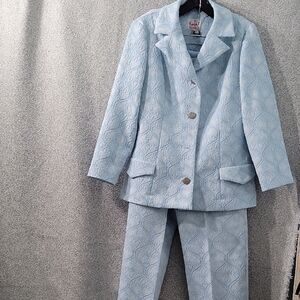 VINTAGE NanScott  60's Blue Classic Suit Set